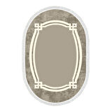 Eko Trend Djt Banyo Paspası Yıkanabilir Kaymaz Taban 657M Oval Modern