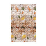 Alanur Trend Keçe Tabanlı Mutfak Halı Mu107