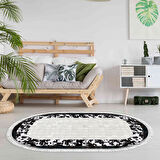 Eko Trend Djt Banyo Paspası Yıkanabilir Kaymaz Taban 1495 Oval Modern