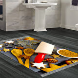 Eko Trend Djt Mutfak Halı Yıkanabilir Kaymaz Taban F5064