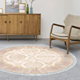 Eko Trend Djt Haı Yıkanabilir Kaymaz Taban 1376 Yuvarlak Klasik