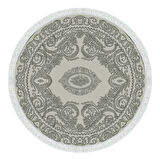 Eko Trend Djt Banyo Paspası Yıkanabilir Kaymaz Taban 747 Yuvarlak Klasik