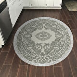 Eko Trend Djt Banyo Paspası Yıkanabilir Kaymaz Taban 747 Yuvarlak Klasik