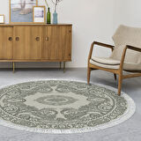 Eko Trend Djt Banyo Paspası Yıkanabilir Kaymaz Taban 747 Yuvarlak Klasik