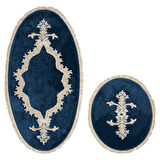 Sırma Welsoft Dantelli Saçaklı Oval Klozet Takımı 2 Pcs