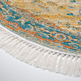 Eko Trend Djt Halı Yıkanabilir Kaymaz Taban P1356 Oval Vintage