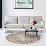 Eko Trend Djt Haı Yıkanabilir Kaymaz Taban 616 Yuvarlak Klasik