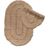 Royal Oval Tufting & Pamuklu 2 Li Paspas