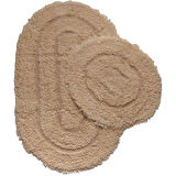 Royal Oval Tufting & Pamuklu 2 Li Paspas