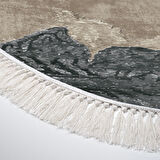 Eko Trend Djt Halı Yıkanabilir Kaymaz Taban 660M Oval Suluboya