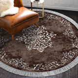 Eko Trend Djt Haı Yıkanabilir Kaymaz Taban 616 Yuvarlak Klasik