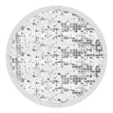 Alanur Trend Keçe Tabanlı Saçaklı Yuvarlak Mutfak Halı Mu180