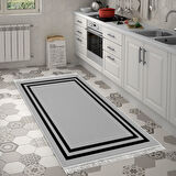 Eko Trend Djt Banyo Paspası Yıkanabilir Kaymaz Taban 1696 Bordürlü