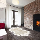 Papatya Lazer Kesim Kaymaz Taban Dijital Baskı Halı St600Fg416Kr