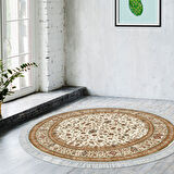 Eko Trend Djt Banyo Paspası Yıkanabilir Kaymaz Taban P1372 Yuvarlak Osmanlı
