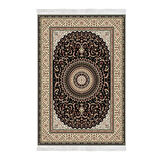 Alanur Star Pamuk Tabanlı Saçaklı Dijital Halı Yuvarlak