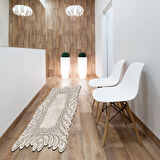 Yıldız Lazer Kesim Kaymaz Taban Dijital Baskı Halı St600161Pu