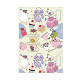 Alanur Trend Keçe Tabanlı Mutfak Halı Mu188