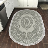 Eko Trend Djt Halı Yıkanabilir Kaymaz Taban 747 Oval Klasik