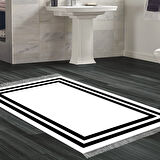 Eko Trend Djt Banyo Paspası Yıkanabilir Kaymaz Taban 1696 Bordürlü