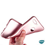 Microsonic Matte Silicone Oppo AX7 Kılıf Lacivert