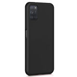 Microsonic Matte Silicone Oppo A92 Kılıf Siyah