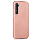Microsonic Matte Silicone Xiaomi Mi Note 10 Lite Kılıf Rose Gold