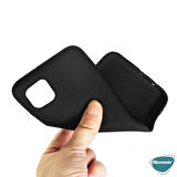 Microsonic Matte Silicone Huawei Y5P Kılıf Siyah
