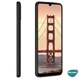 Microsonic Matte Silicone Samsung Galaxy A31 Kılıf Siyah