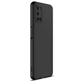Microsonic Oppo A92 Kılıf Double Dip 360 Protective Siyah