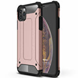 Microsonic Apple iPhone 12 Pro Max Kılıf Rugged Armor Rose Gold
