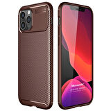 Microsonic Apple iPhone 12 Pro Kılıf Legion Series Kahverengi