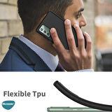 Microsonic Matte Silicone Samsung Galaxy Note 20 Kılıf Lacivert