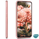 Microsonic Matte Silicone Xiaomi Redmi Note 9 Kılıf Gold