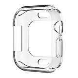 Microsonic Apple Watch Series 5 40mm Kılıf 360 Full Round Soft Silicone Şeffaf