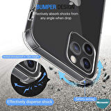 Microsonic Apple iPhone 12 Pro Max Kılıf Shock Absorbing Şeffaf