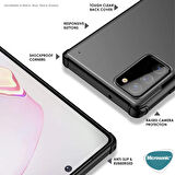 Microsonic Samsung Galaxy Note 20 Kılıf Frosted Frame Yeşil