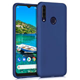 Microsonic Matte Silicone General Mobile GM 10 Kılıf Lacivert