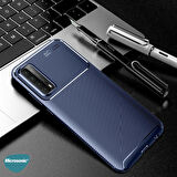 Microsonic Huawei P Smart 2021 Kılıf Legion Series Lacivert