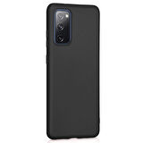 Microsonic Matte Silicone Samsung Galaxy S20 FE Kılıf Siyah