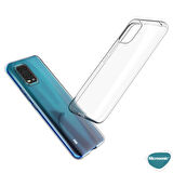 Microsonic Xiaomi Mi 10 Lite Zoom Kılıf Transparent Soft Beyaz
