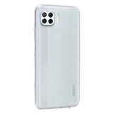 Microsonic Oppo Reno 4 Lite Kılıf Transparent Soft Beyaz