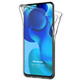 Microsonic Xiaomi Mi 10 Lite Zoom Kılıf 6 Tarafı Tam Full Koruma 360 Clear Soft Şeffaf