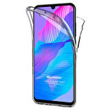 Microsonic Huawei Y8P Kılıf 6 Tarafı Tam Full Koruma 360 Clear Soft Şeffaf