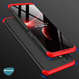 Microsonic Samsung Galaxy M51 Kılıf Double Dip 360 Protective Mavi