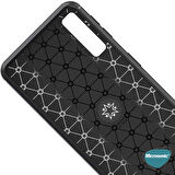 Microsonic Samsung Galaxy A9 2018 Kılıf Kickstand Ring Holder Kırmızı
