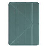 Microsonic Apple iPad 9.7 2018 Kılıf (A1893-A1954) Origami Pencil Koyu Yeşil