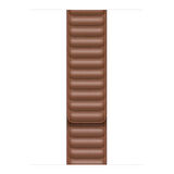 Microsonic Apple Watch Series 3 42mm Kordon Leather Link Band Kahverengi