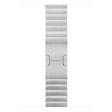 Microsonic Apple Watch Series 5 44mm Kordon Link Bracelet Band Gümüş