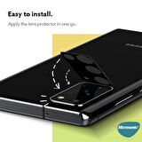 Microsonic Samsung Galaxy Note 20 Kamera Lens Koruma Camı V2 Siyah
